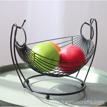 Cradle boat fruit net basket